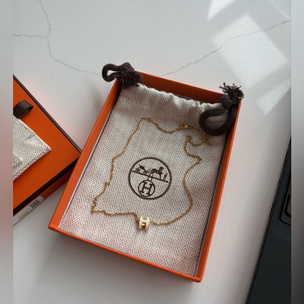 Authentic Hermes Mini Pop H Pendent - Picture 3 of 5